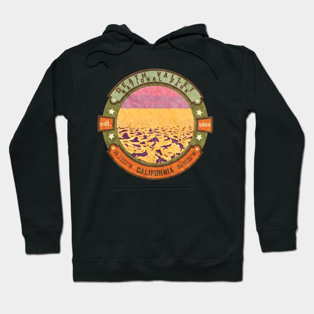 Death Valley National Park California Hoodie by JordanHolmes